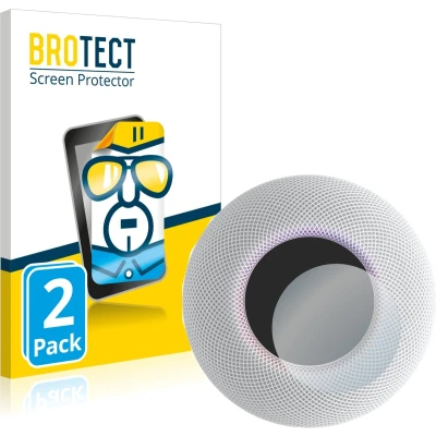 Afbeelding van BROTECT Screenprotector voor Apple HomePod mini Folie Beschermfolie transparant (2 Stuks)