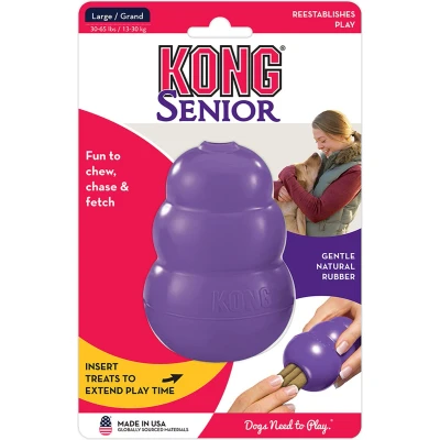 Afbeelding van Kong Senior Paars LARGE 10,5X7X7 CM