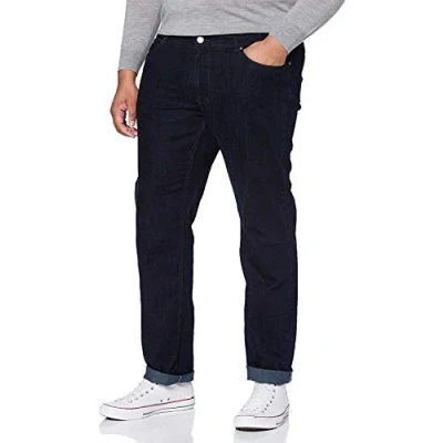 Image de BRAX Jean style Cooper Masterpiece pour homme, bleu foncé, 32W / 30L