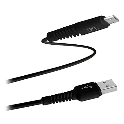 Image de Câble usb micro tnb nylon blanc 2 m