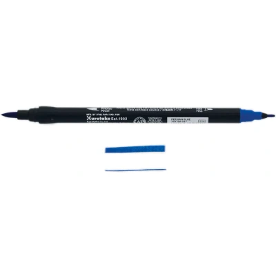 Afbeelding van ZIG Art &amp; Graphic Twin Tip brush marker Persian Blue
