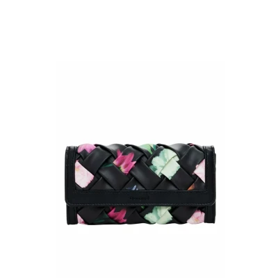 Afbeelding van Desigual MONE_ÉCLAT MARIONA, Bi Fold Wallet Women&#039;s, 19, zwart, zwart.