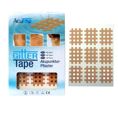 Afbeelding van AcuTop Gittertape / Cross tape Small Type A Beige 180 stuks