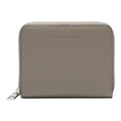 Afbeelding van LIEBESKIND BERLIN Portemonnee Soft Nappa Conny Wallet Neutral Gray Taupe