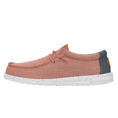 Afbeelding van Hey Dude Wally Sox Moc Toe Schoenen, uniseks, Rood X, 41 EU