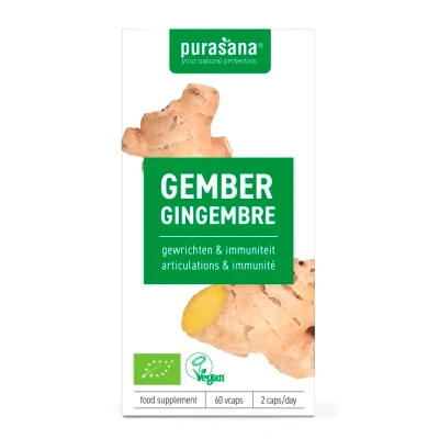 Afbeelding van Gember capsules bio 60 pcs.