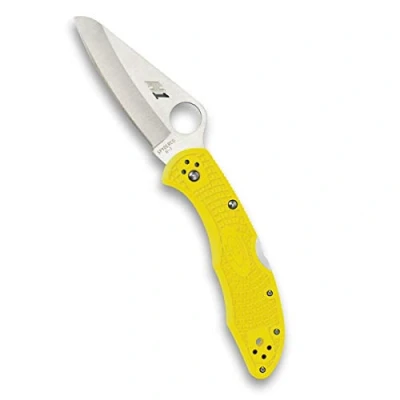 Afbeelding van Spyderco Zakmes Salt 2 Yellow H 1 PE
