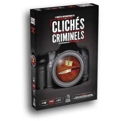 Image de Jeu d&#039;enquête Blue Cocker Clichés Criminels