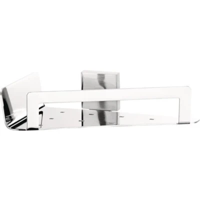 Afbeelding van Tesa Exxclusiv Hoek Doucherek 15.5x22.7x5.7cm zonder boren Zelfklevend Metaal roestvrij staal