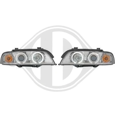 Afbeelding van DIEDERICHS HD Tuning 1223681 Koplampenset Met regelmotor voor LWR BMW: 5 Saloon