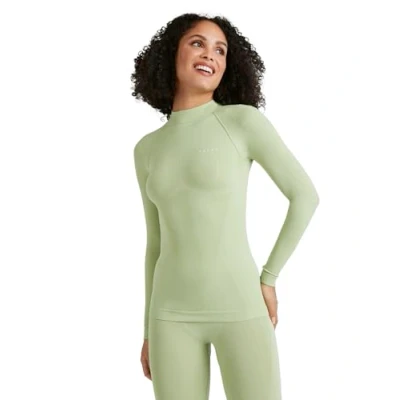 Afbeelding van FALKE Dames Warm Turtleneck Technisch Ondergoed Sport Shirt Lange Mouwen Thermisch Voor Zacht Koud Weer Ademend Sneldrogend Duurzaam Functioneel Garen 1 Stuk