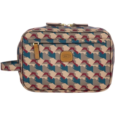 Afbeelding van BRIC&#039;S Toilettas Urban Travel Kit Geometric Camou Kaki