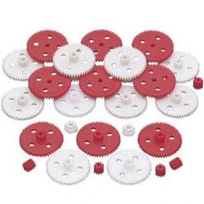 Afbeelding van Reely Kunststof Assortiment tandwielen Soort module: 0.5 Aantal tanden: 50, 10 1 set(s)