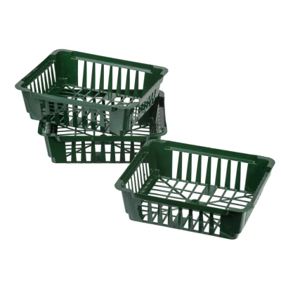 Afbeelding van Nature Bollenplantmand Kweekbenodigdheden 25x21 cm Groen 3 stuks
