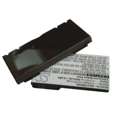 Image de Batterie haute performance LI ION 5000mAh pour NINTENDO 3DS, N3DS, CTR 001, MIN 001 remplaçant 003, C/CTR A AB, incluant boîtier arrière