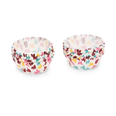 Afbeelding van Patisse Papieren Cupcakevormpjes Hartje 5 Cm 200 Stuks