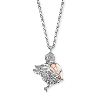 Afbeelding van Engelsrufer ERN ANGEL HW BIR Dameshalsketting 925 sterling zilver