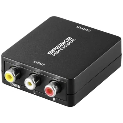 Afbeelding van SpeaKa Professional AV Converter [Cinch HDMI] 1920 x 1080 Pixel