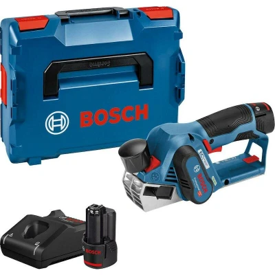 Image de BOSCH GHO 12V 20 rabots sans fil en L Boxx 136 (2x 3.0Ah batterie + chargeur) 06015A7001