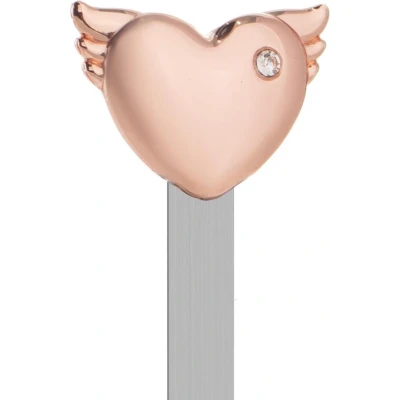 Afbeelding van Meta[l]morphose boekenlegger Hart Roze / 13 cm Metaal