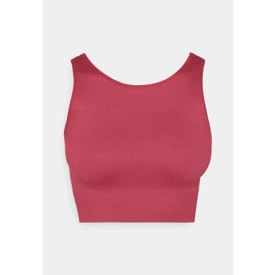 Afbeelding van ONLY Play Onpjaia LIFE SEAM Short Top, Dames, Maat: S/M, Beaujolais