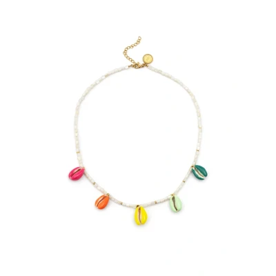 Afbeelding van Singularu BOHO Shells Ketting goldcoloured, Dames, Maat: One Size, Gold coloured