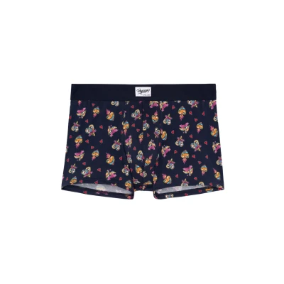 Afbeelding van Hom BoxerBriefs Love Story 402998 iora navy print M