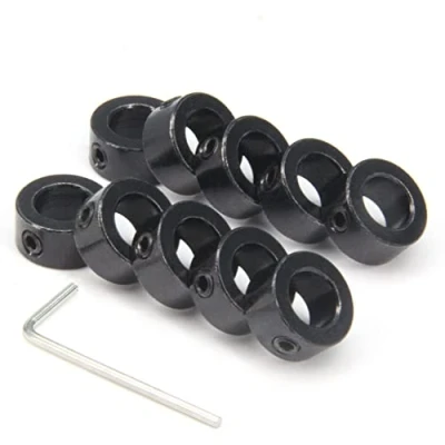 Afbeelding van Zeberoxyz 10 stuks T8 roestvrij staal, 8 mm schroefsluitingen voor 3D printer, zwart