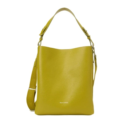 Afbeelding van Marc O&#039;Polo Schoudertas Brinja Hobo Bag Bright Pea Olijfgroen