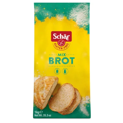 Afbeelding van Schär Mix Brot Glutenvrij Broodmix 1kg