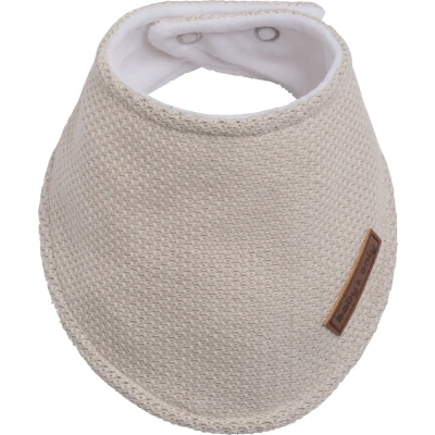 Afbeelding van Baby&#039;s Only Bandana slab Slabber Classic Zand 0 8 maanden Verstelbaar in twee maten