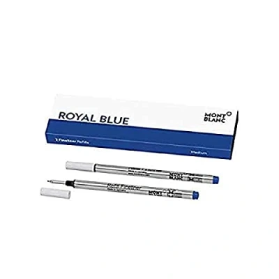 Afbeelding van Montblanc REFILL FL M 2x1 ROYAL BLUE PF merk