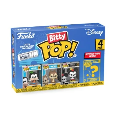 Afbeelding van Funko Bitty Pop! Disney Classics 4 Pack Goofy, Chip, Minnie Mouse and Mystery