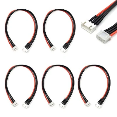 Afbeelding van JST XH 3S 5 stuks 200 mm balanskabelverlenging voor LiPo Balance Charge 22 AWG siliconen