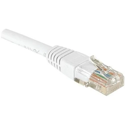 Afbeelding van Exertis Connect Patchkabel, CAT.6, U/UTP, onafgeschermd, koper, wit, 2,0 m patchkabel met vergrendelbare (U/UTP, CAT6, 2 m), Netwerkkabel