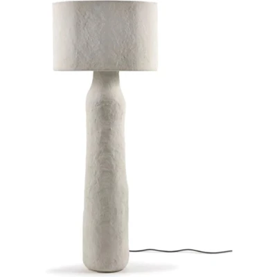 Afbeelding van Serax Marie Michielssen White Earth papier mache vloerlamp H145cm