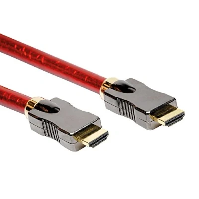 Afbeelding van ROLINE HDMI 8K (7680 x 4320) Ultra HD Cable met Ethernet, M/M, rood, 3 m