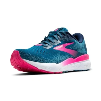 Afbeelding van Brooks Ghost 16 GTX Hardloopschoenen neutraal, Dames, Maat: 36, Moroccan blue pink yellow Textiel