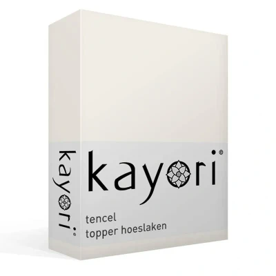Afbeelding van Kayori Kiyo Topper HSL Tencel 80 90/200 Offwhite (Kleur: Offwhite)