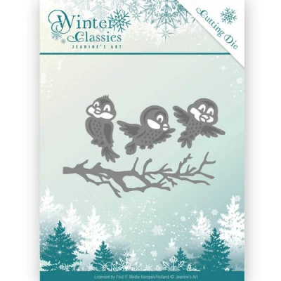 Afbeelding van Die Jeanine`s Art Christmas Classics Winter birds