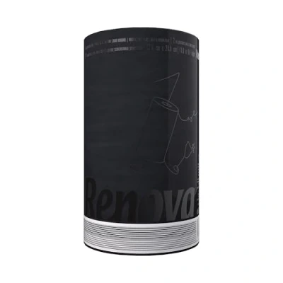 Afbeelding van Renova Black Label Keukenrol, XXL, Dubbele Laag, Zwart
