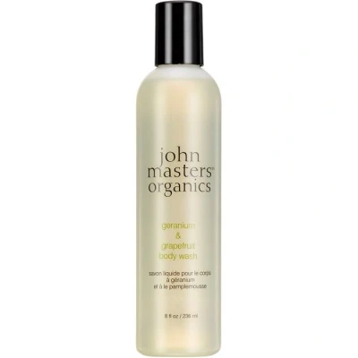 Afbeelding van John Masters Organics Gel Skincare Bodycare Geranium &amp; Grapefruit Body Wash