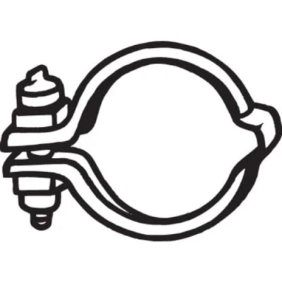 Afbeelding van Bosal Uitlaatklem 254 260