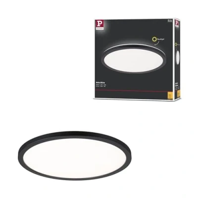 Afbeelding van Paulmann Atria Shine 70998 LED plafondlamp 16 W Warmwit Zwart