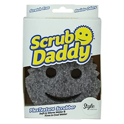 Afbeelding van Scrub Daddy spons krasvrij schoonmaken