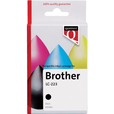 Afbeelding van Inktcartridge Quantore Brother LC 223 zwart Blister a 1 stuk