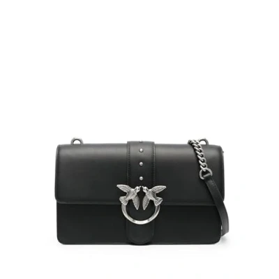 Afbeelding van Pinko LOVE One Classic Schoudertas, Dames, Maat: Size, Black