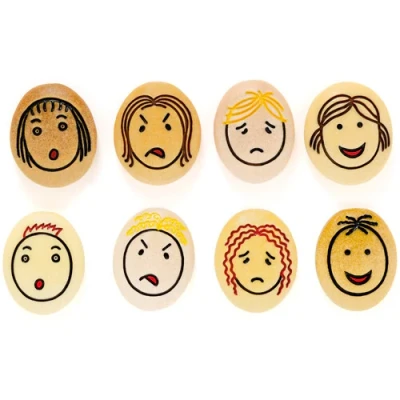Afbeelding van Yellow door emotiestenen 8st