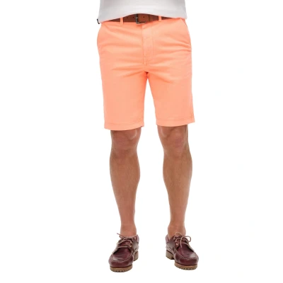 Afbeelding van Superdry Officer Shorts, Heren, Maat: 34, Peach