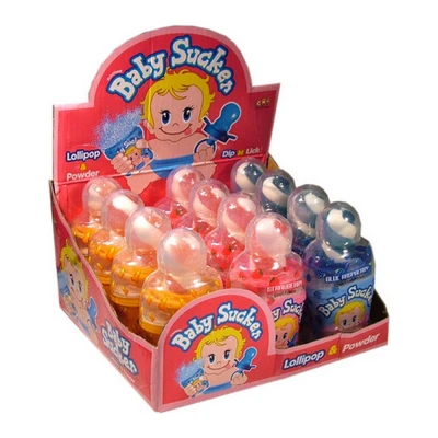 Afbeelding van Funny Candy Baby Sucker 12stuks
